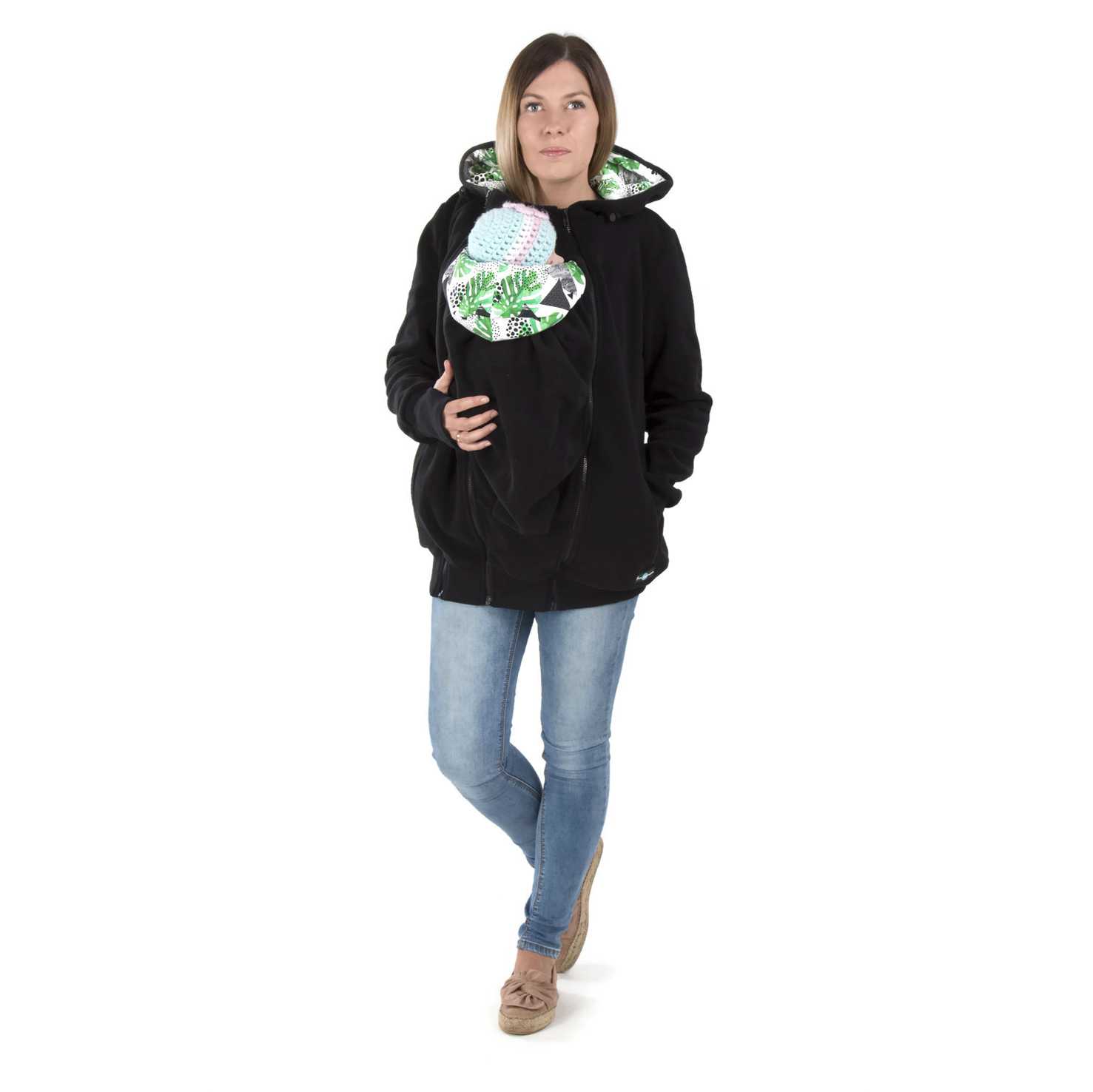 3-in-1 polar fleece babywearing jacket LUNA by Fun2BeMum